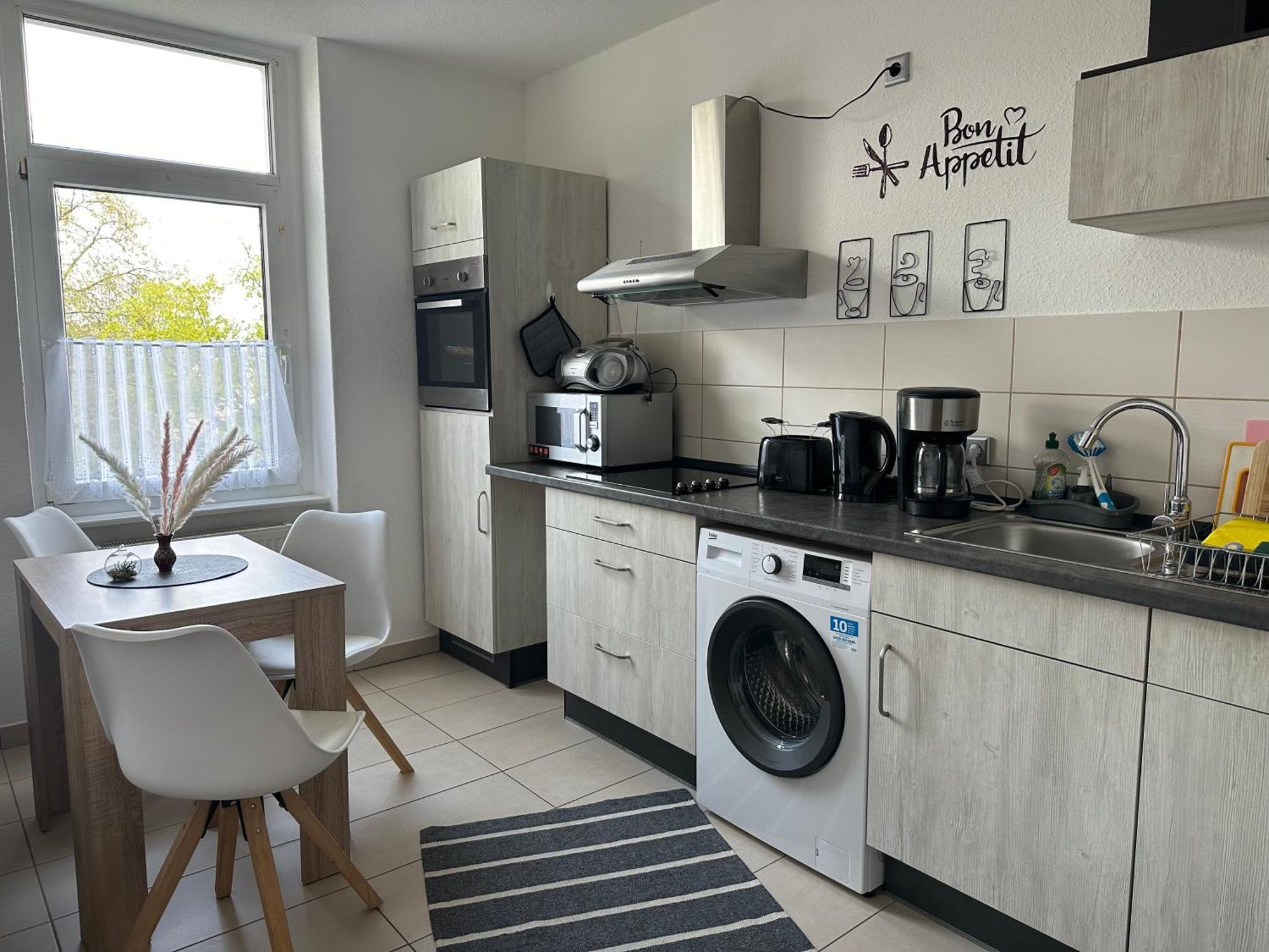 Ferienwohnung Zeitz Appartment Moritzburg Esterno foto